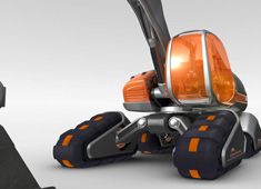One Armed Orange Monster!