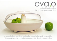 Evaporation Cooling for Apples