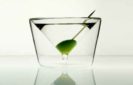 InsideOut Martini Glasses