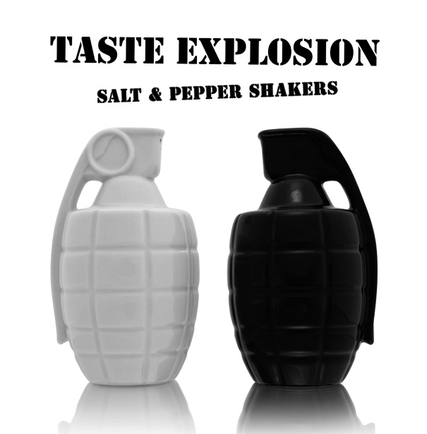 Taste Explosion Salt & Pepper Shakers By Thabto