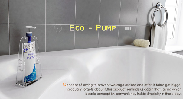 Eco-pump Refill Dispenser Packaging by Bang Ki Ryoul & Junga Kim