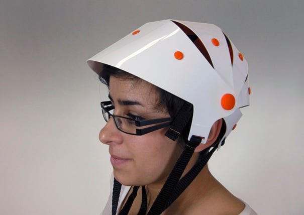 Tatoo Bicycle Helmet by Julien Bergignat