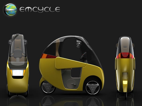 The Emcycle – Pedal Powered & Electric Cycle by Michael Scholey 