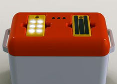 Portable Freezer With Lights