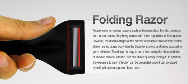 Folding Razor by Hoyoung Lee, Seunghwa Jeong & Youngwoo Park