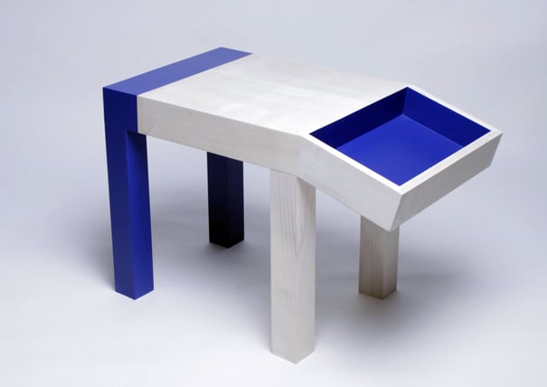 Untitled young person table (Animal) by Quentin de Coster
