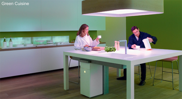 Green Cuisine – Kitchen & Appliances Concept by Philips Design