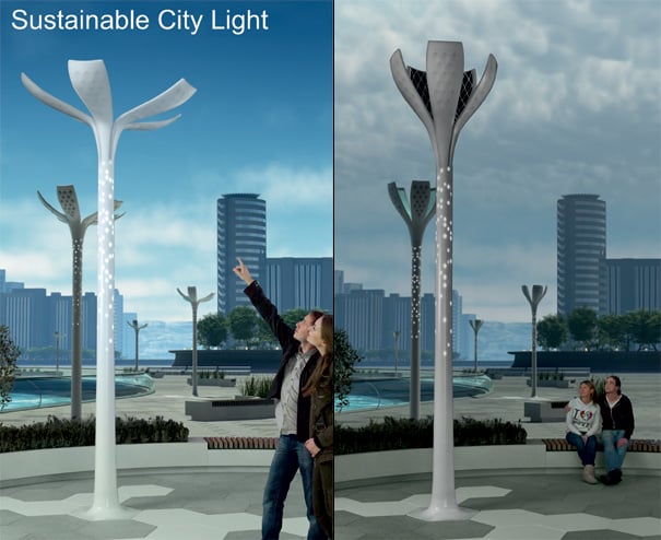 Sustainable City Lights by Philips Design