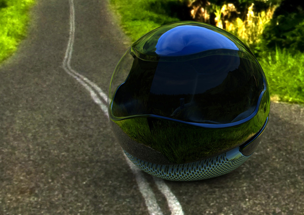 Rollersphere futuristic car by Krasimir Emilov Asenov