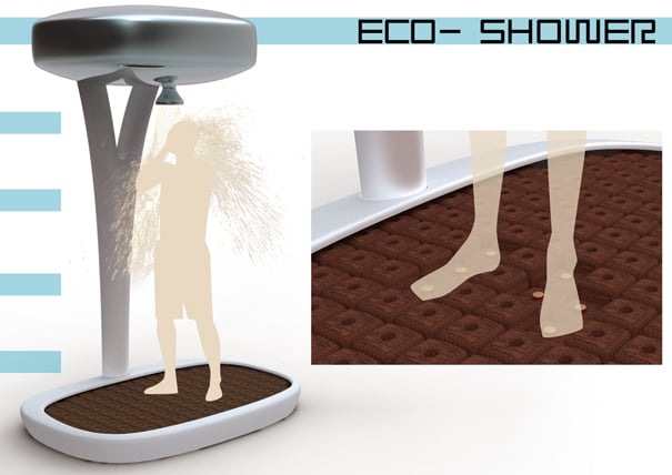 Eco Shower by Paul Frigout