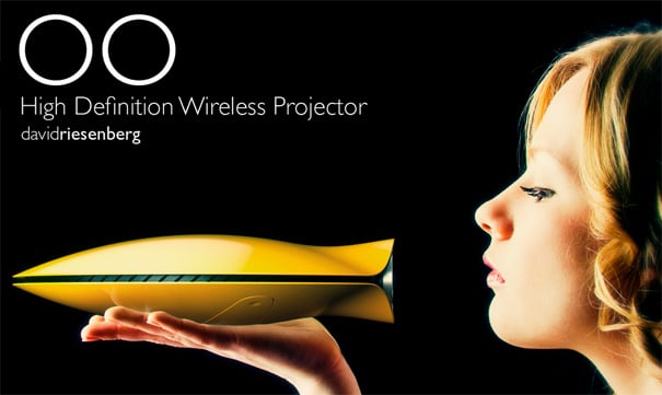 OO - High Definition Wireless Projector by David Riesenberg