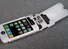 Sexy Steel Case For iPhone