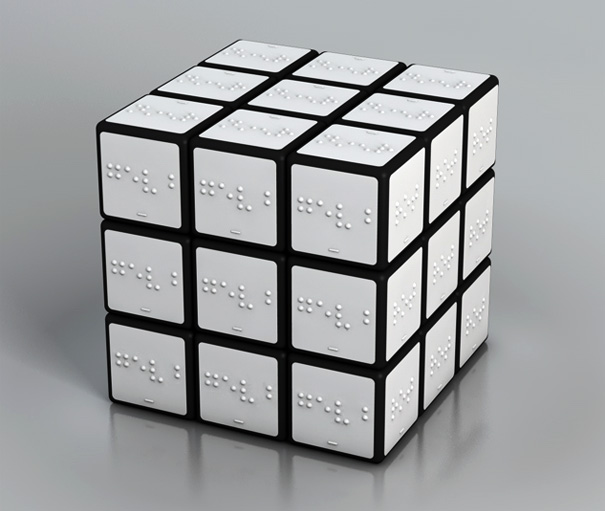 Rubiks Cube For The Blind by Konstantin Datz