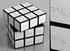 Color Rubik Cube For The Blind