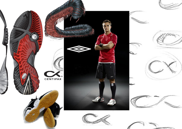 Umbro Centipax soccer shoes by Tobin Dorn