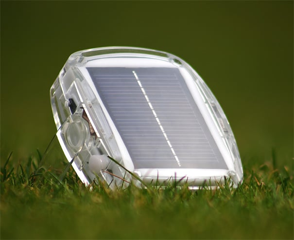 Solar Pebble - Solar Powered Lamp by Adam Robinson for Plus Minus Solar