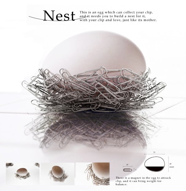Nest - Magnetic Clip Collector by Feng Cheng-Tsung & Wang Bo-Jin