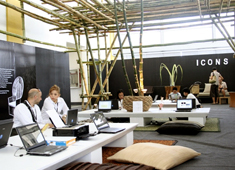 Bamboo Computer Tent