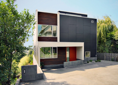 Square House, Back Yard