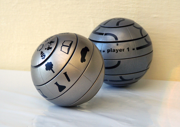 Welcome! spherical game by Karel Vranek