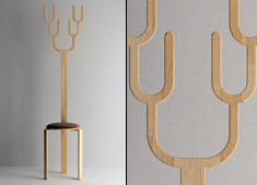 Stool with Horns