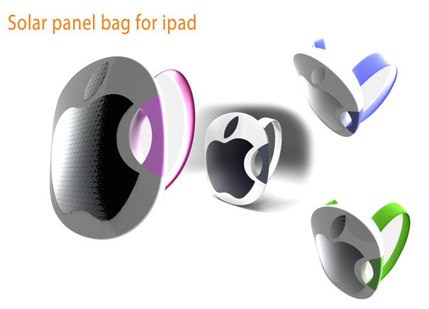Solar Panel Bag & Band for iPad by Seo Eul Hwa