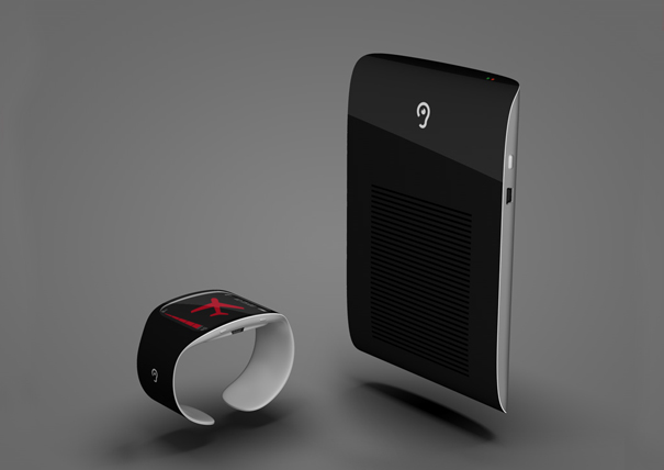 Wristband for the Hearing Impaired by Konstantin Datz