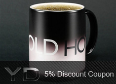 Grab A 5% Discount On The Hot Cold Mug At YD Store