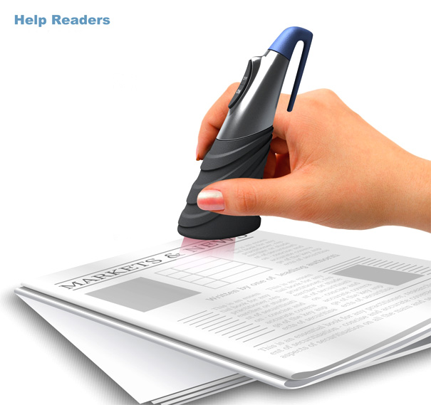 Help Readers – Scan Text To Voice Device by Qu Xinbo