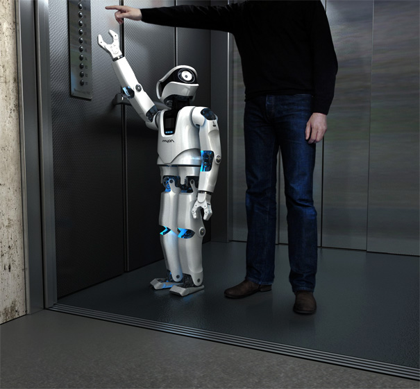 Humanoid Robot Myon by Frackenpohl Poulheim