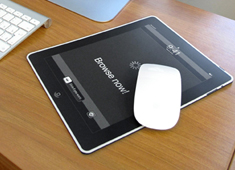 The iPad Under Mouse