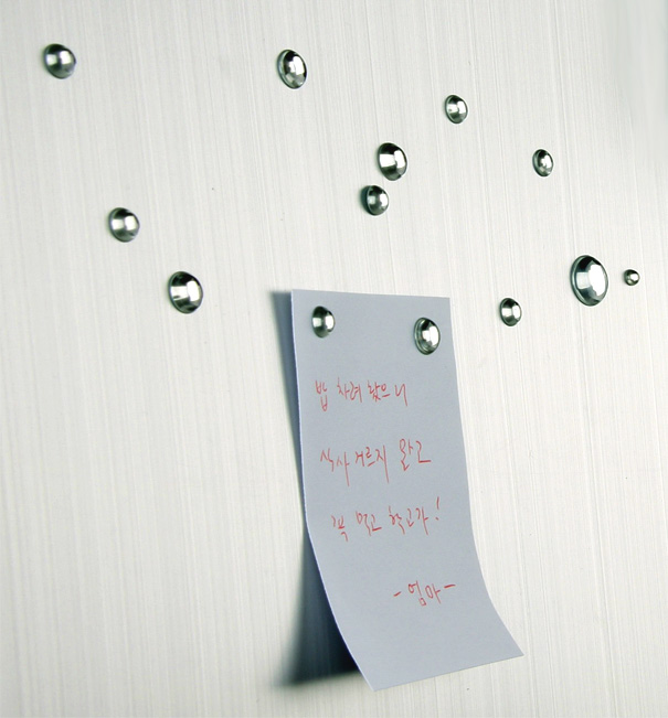 Waterdrop Magnet by Sangwoo Nam