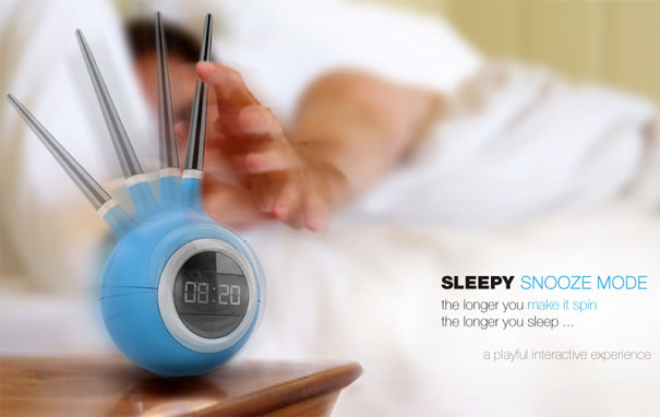 Sleepy Alarm Clock With Snooze by Pedro Gomes