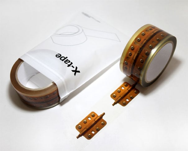 X – tape, Hinge Print Tape by Hyoungmin Park & Jeongmin Lee for mmiinn