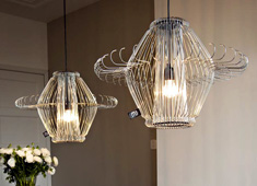 A Light Made Of Hangers?