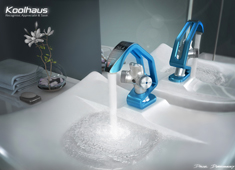 Metal Futurism in Bathroom Taps