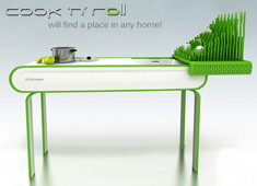 Space Saving Kitchen Table