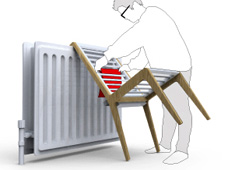 Hanging On The Drying Rack Chair