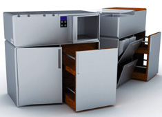 A Very Cubed Kitchen