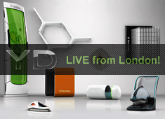 Yanko Design To Report Electrolux Design Lab Results @ 100% Design London, LIVE!