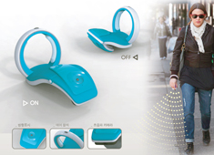 Supersonic Stick on the Wrist for Blind People