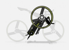 Bike Folded Sharp as a Razor