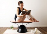 Flying Yogi On A Stool!