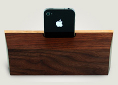 All Wood iPhone Amplifier