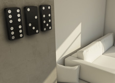 Domino Clock