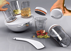 Gravity Assisted Food Prep