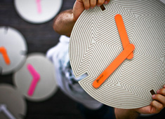 Paper Wall Clock