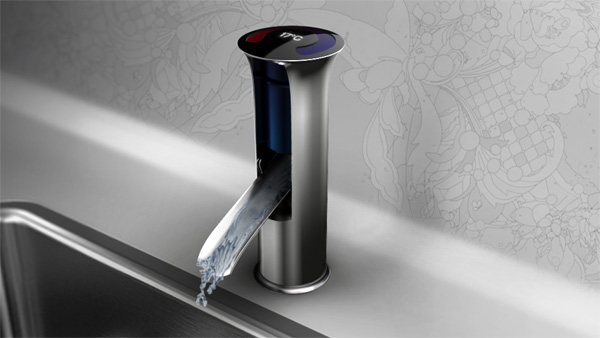 Bamboo Fountain Faucet by Mickaël Chrost » Yanko Design