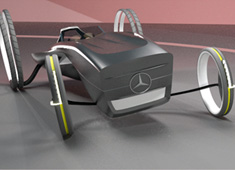 Sustainable Mercedes Roadster
