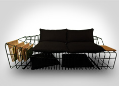 Sophisticated and Minimal Sofa